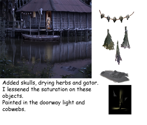 Creation of Who Do Voodoo: Step 5